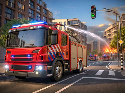 Fire Truck Rescue simulator - 14WIN
