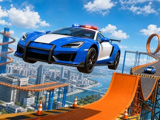 Police Car Stunt Challenge - 14WIN