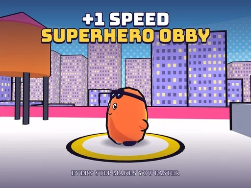 +1 Speed Superhero Obby - 14WIN