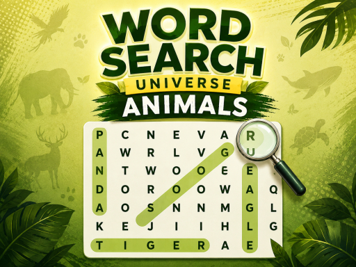 Word Search Universe Animals - 14WIN
