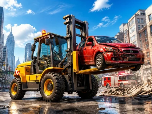City Rescue Forklift Simulator - 14WIN
